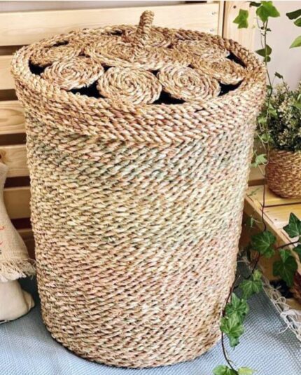 handmade halfa basket