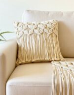 macrame Tripoli cushion