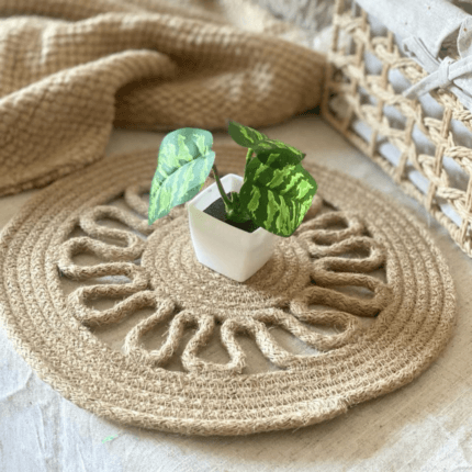 jute cotton rope coaster