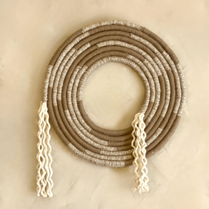 modern macrame wall hanging