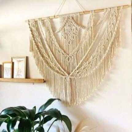 macrame wall hanging