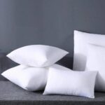 Plain white cushion filler