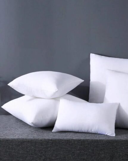 Plain white cushion filler