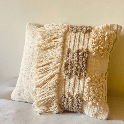 handmade kilim tufted cushion