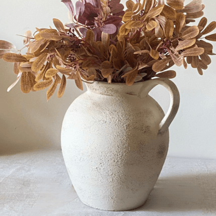 rustic pottery vase