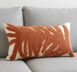 Tufted Leaf Pattern cushion with filler  for sofa ,living room or bed