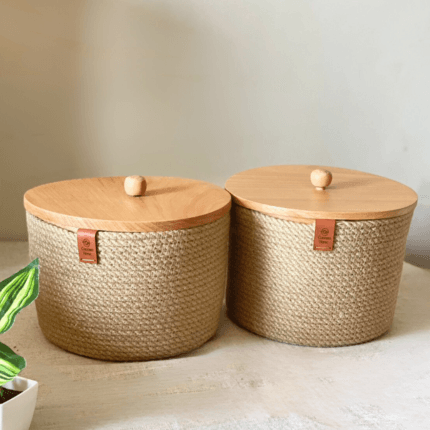 jute storage box