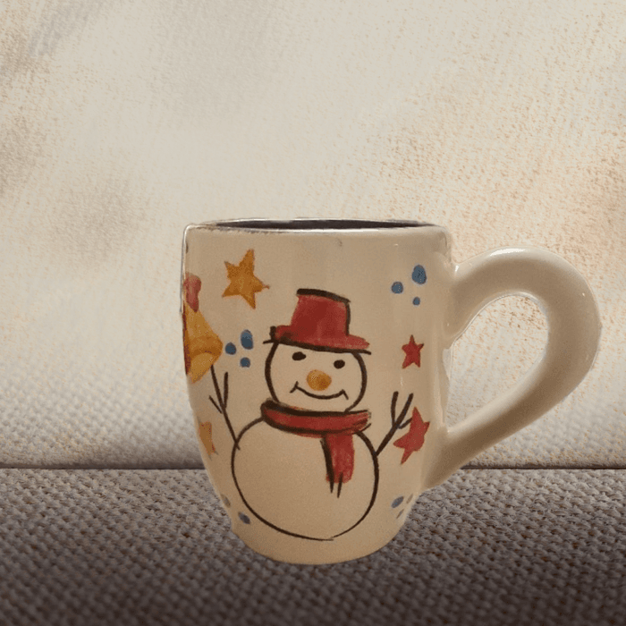 snowman mug
