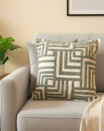 Geometric tufted cushion with filler for Living Room, Bedroom, Decorative Pillow Covers for Couch, Sofa, Chair
