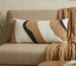 Gradient Beach pattern Decorative cushion  with filler - Image 3