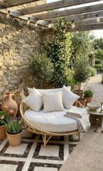 Handcrafted Bamboo Lounge Daybed – Cozy & Stylish Seating - Image 2