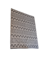 handmade Kilim Black and beige pattern carpet - Image 3