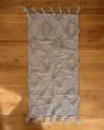 Handmade embossed tufted carpet