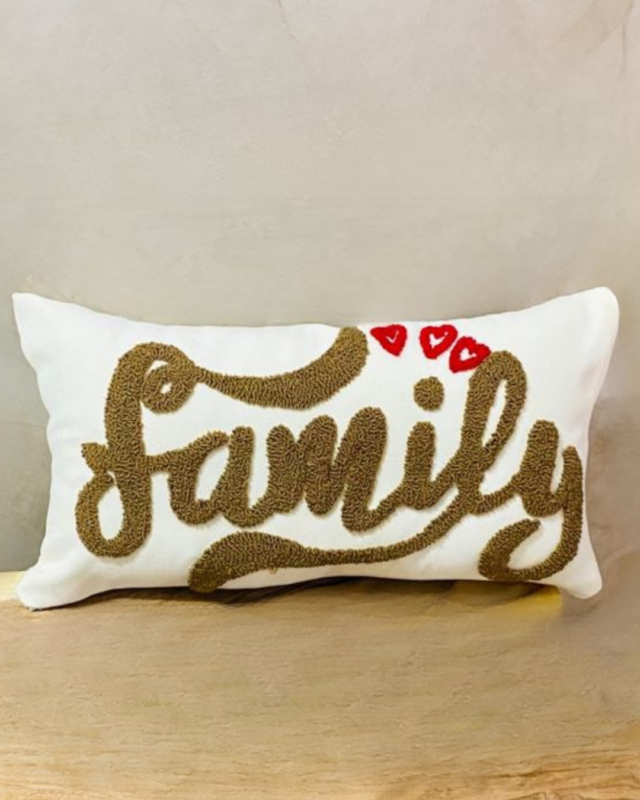 brown with red hearts