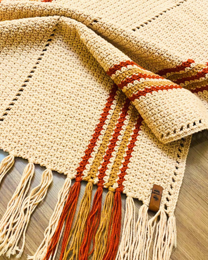 handmade multicolor table runner