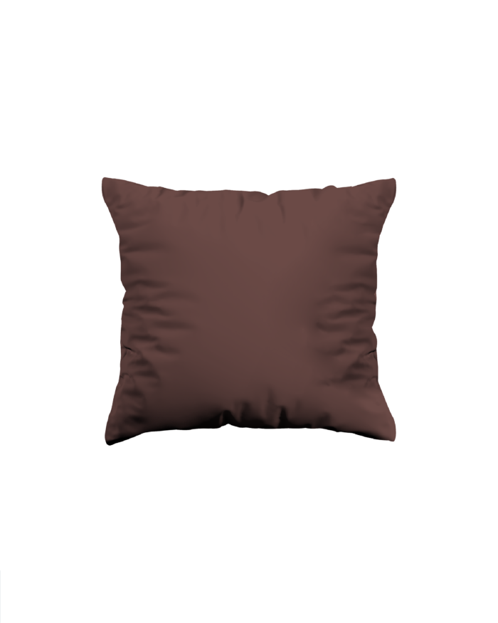 Brown Leaf Print & Solid Decorative Cushion Set – 100% Polyester Throw Pillows – Earth Tone Beige Mocha & Coffee Brown(45x45 cm - 50x30) - Image 5