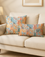 Sunset Weave Cushion Set