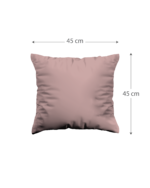 Paisley Pattern & Solid Color Polyester Cushions - Bohemian Decorative Pillow  (45x45 | 50x30 cm) - Image 3