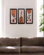 Modern boho abstract wall art set