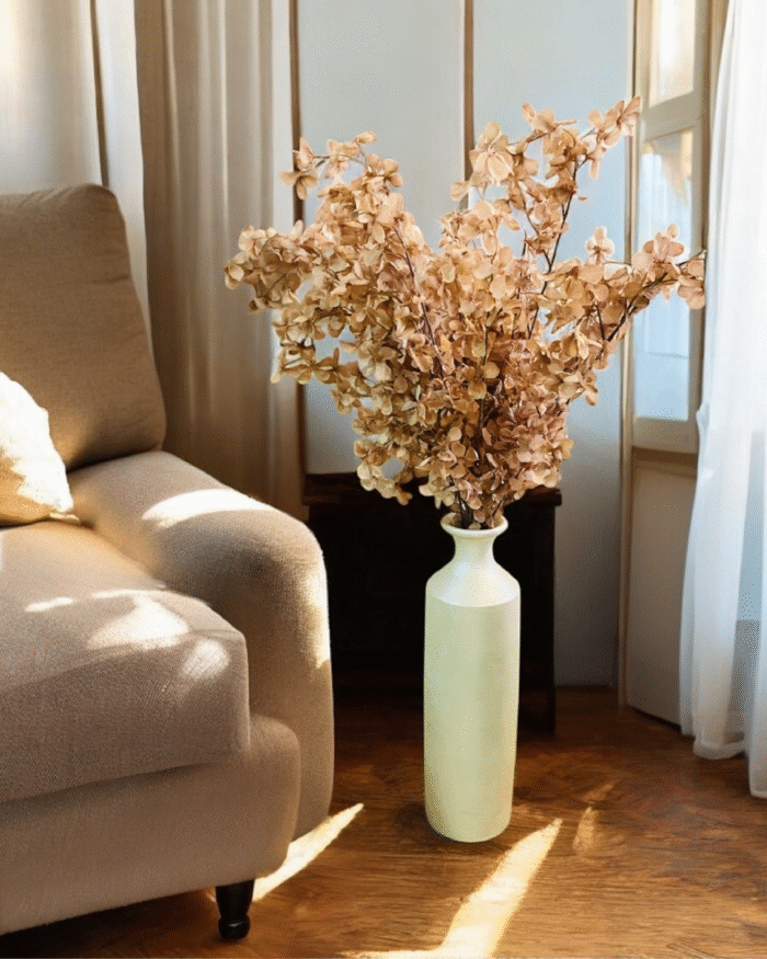 1pc-artificial-leaf-golden-eucalyptus-stem-120-cm-artificial-plant-AL-HA-P1 Golden eucalyptus stem plant