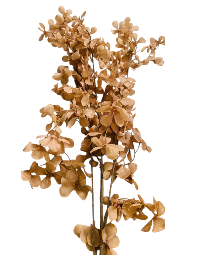 1PC Artificial leaf-Golden Eucalyptus Stem-120 CM Artificial plant - Image 3