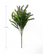 1PC Artificial leaf-Tropical green Leaf-55 CM Artificial plant - Image 3