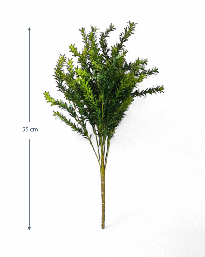 1PC Artificial leaf-Tropical green Leaf-55 CM Artificial plant - Image 3