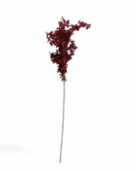 1PC Artificial leaf-Crimson Eucalyptus Stem-120 Artificial plant - Image 2