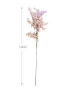 1PC Artificial leaf-Blush Eucalyptus Stem – Soft Pink Dried Foliage-120 CM Artificial plant - Image 4