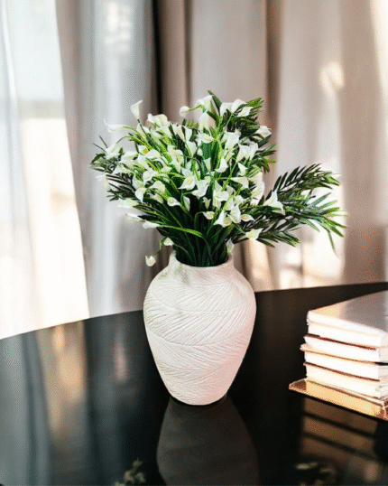 Calla lily artificial spray