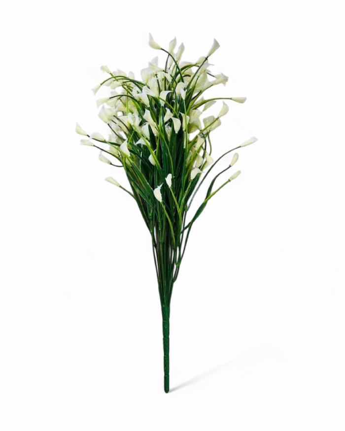 1PC Artificial leaf-Whispering Calla Lily Spray-55 CM Artificial plant - Image 2