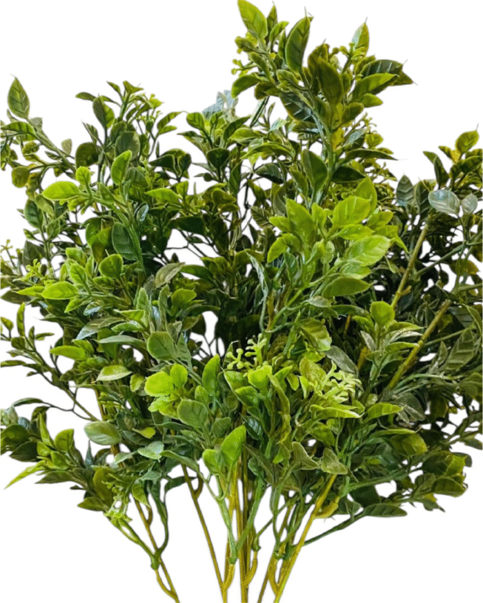 1PC Artificial leaf-Evergreen Charm Leaf Spray-55 CM Artificial plant - Image 3