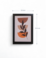 Sunset Botanica – Abstract Nature-Inspired Wall Art Set of 3 - Image 5