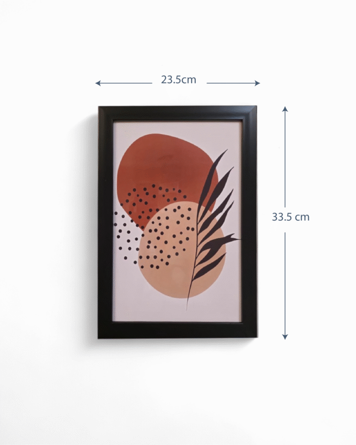 Sunset Botanica – Abstract Nature-Inspired Wall Art Set of 3 - Image 6