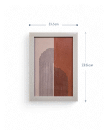 TerraTone Modern Wall Art Trio Set of 3-Framed Wall Art Collage Print Set Henri Matisse Botanical Posters in Beige and Blush Tones Illustrations Modern Wall Decor for Living Room Bedroom - Image 5