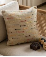 Bohemian Cotton and Hemp Cut Stripe Cushion Living Room Sofa Bedroom Decoration Throw Cushion - Image 2
