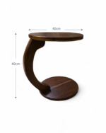 Wooden Flow Curve Side Tables - Image 9