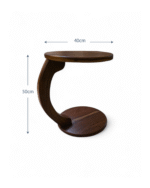 Wooden Flow Curve Side Tables - Image 10