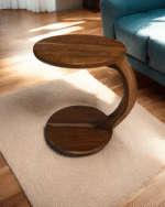 Wooden Flow Curve Side Tables - Image 5