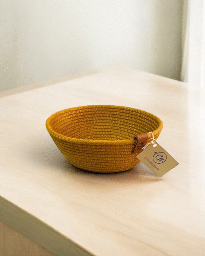 Woven Storage baskets multi-purpose Organizer for cosmetics coffee capsuled suitable for bathrooms bedrooms or kitchen - Image 2