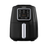 TORNADO Air Fryer 1550 Watt 4 Liter LED Display Black x Silver THF-1554D-XL-BS