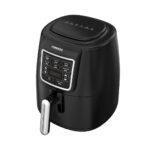 TORNADO Air Fryer 1550 Watt 4 Liter LED Display Black x Silver THF-1554D-XL-BS - Image 2