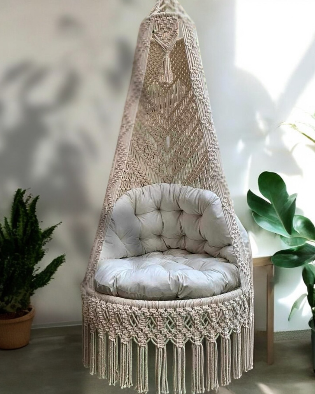 handmade macramé décor