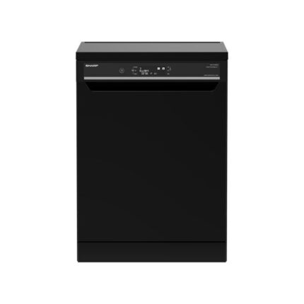 SHARP Dishwasher 14 Person 60 cm Inverter Digital 10 Programs Black QW-V1014M-BK2