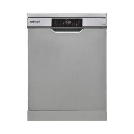 TORNADO Dishwasher 13 Person 60 cm Digital 8 Programs Dark Silver TDV-FN138CDS