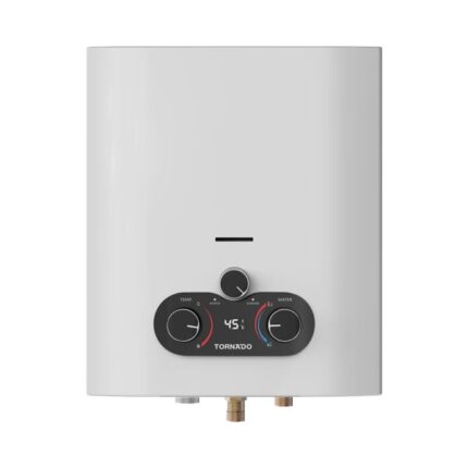 TORNADO Gas Water Heater 6 L No Chimney Natural Gas White GHS-6CNE-W
