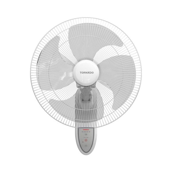 tornado-wall-fan-18-inch-4-blades-remote-white-eps-18rw TORNADO Wall Fan 18 Inch 4 Blades Remote White EPS-18RW - Image 1