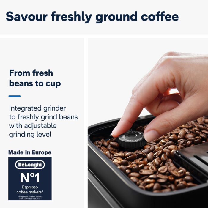 De'Longhi Magnifica Evo ECAM292.81.SB Fully Automatic Coffee Machine with Milk System - Image 5
