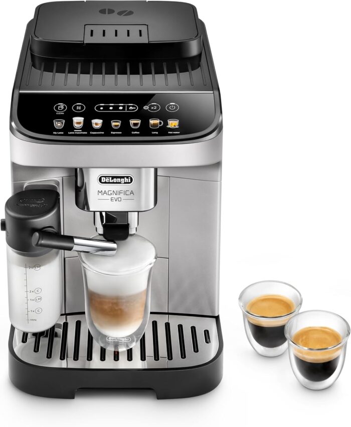 De'Longhi Magnifica Evo ECAM292.81.SB Fully Automatic Coffee Machine with Milk System - Image 1
