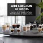 De'Longhi Dinamica Plus ECAM380.95.TB Fully Automatic Coffee Maker – 1.8L, Titanium Black - Image 4